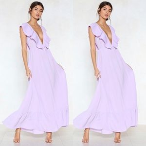 NWOT Deep It Moving Maxi Dress